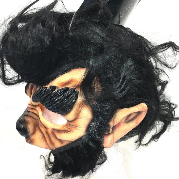 Hell Riders Wolf Man Half Mask Vtg NWT – NOS - Picture 5 of 10